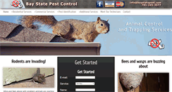 Desktop Screenshot of baystatepest.com